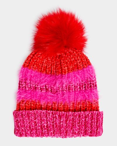 Chenille Stripe Hat (3-11 years)